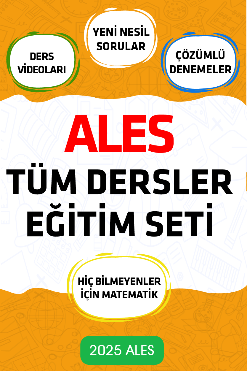 Ales Tüm Dersler Eğitim Seti