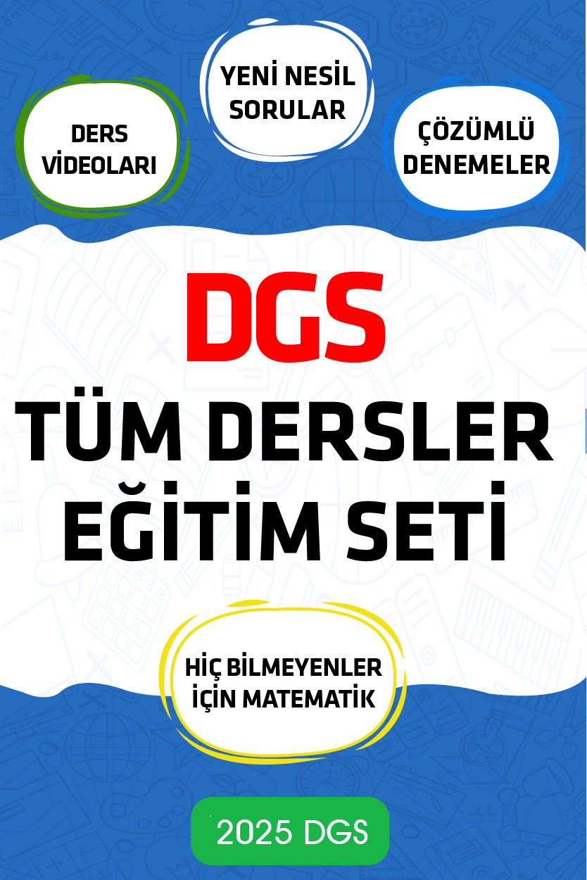 Dgs Tüm Dersler Eğitim Seti