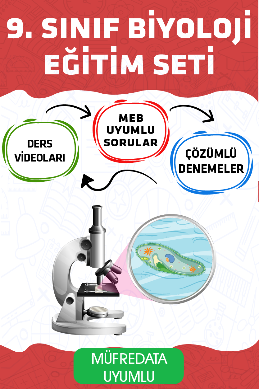 9. Sınıf Biyoloji Eğitim Seti