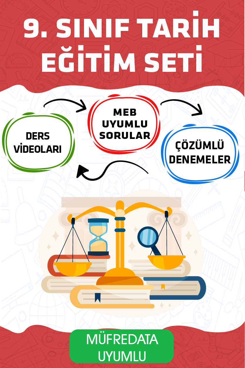 9. Sınıf Tarih Eğitim Seti