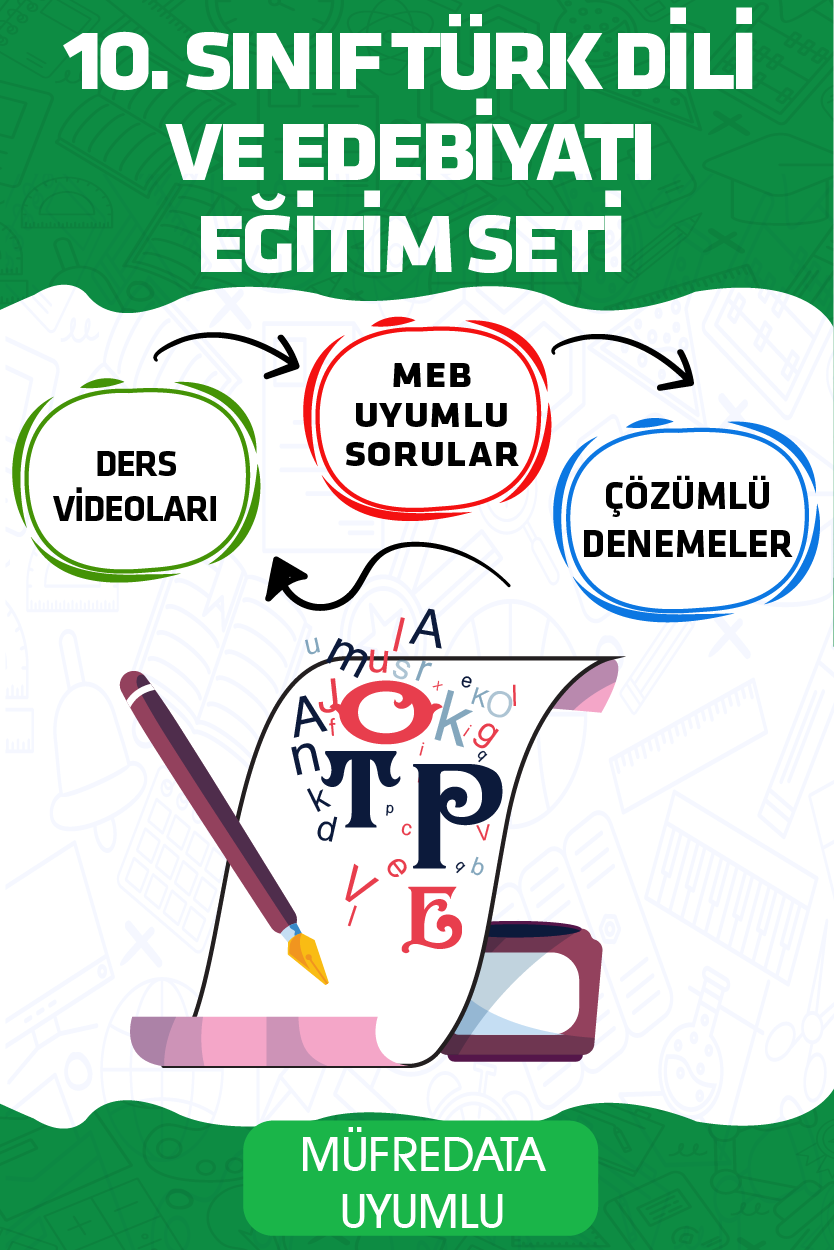 10. Sınıf Türk Dili Ve Edebiyatı Eğitim Seti