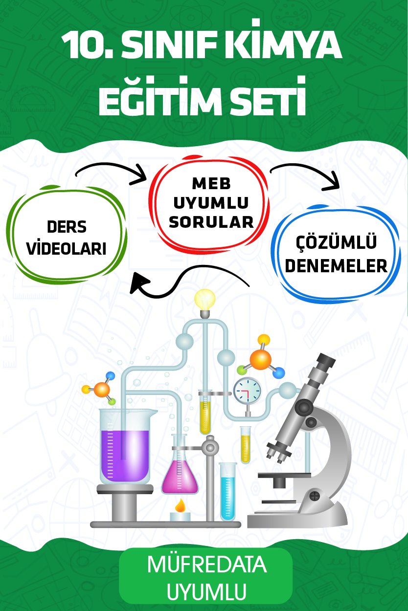 10. Sınıf Kimya Eğitim Seti