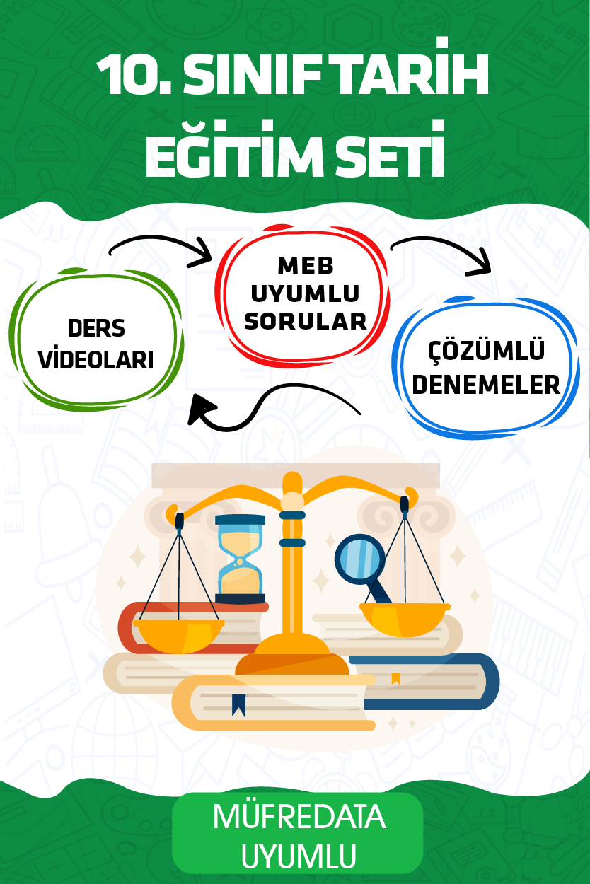 10. Sınıf Tarih Eğitim Seti