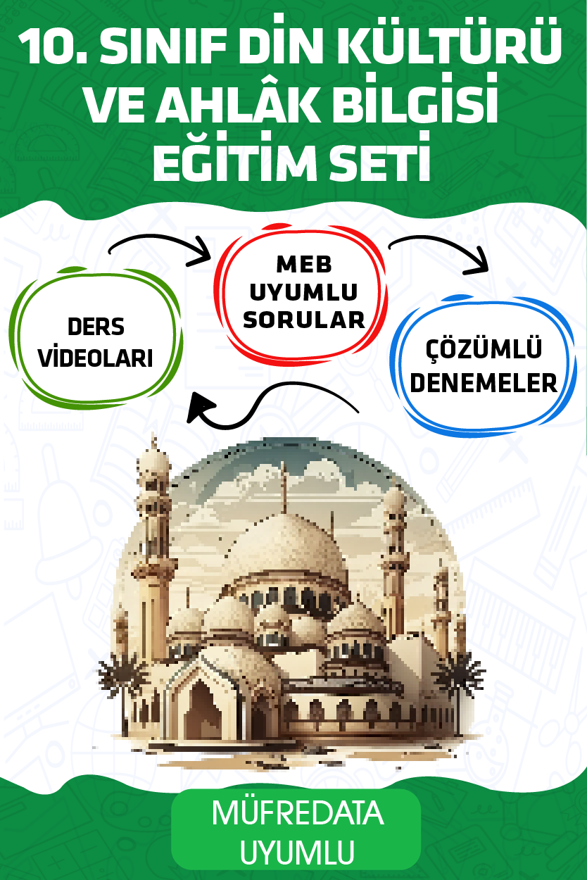 10. Sınıf Din Kültürü Ve Ahlak Bilgisi Eğitim Seti