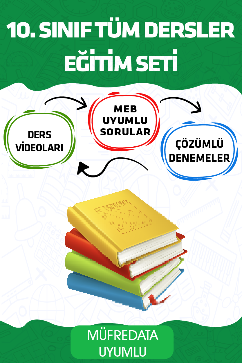 10. Sınıf Tüm Dersler Eğitim Seti