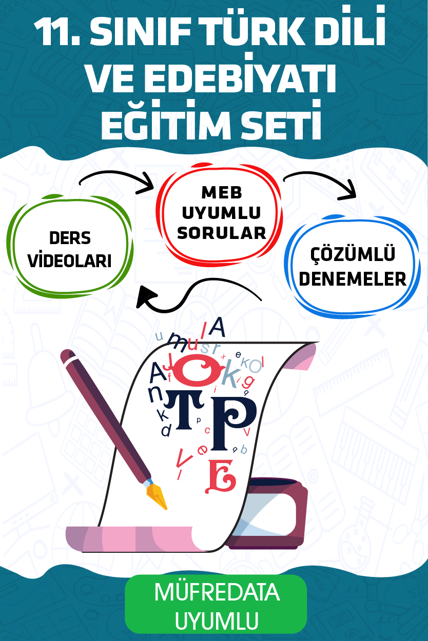 11. Sınıf Türk Dili Ve Edebiyatı Eğitim Seti