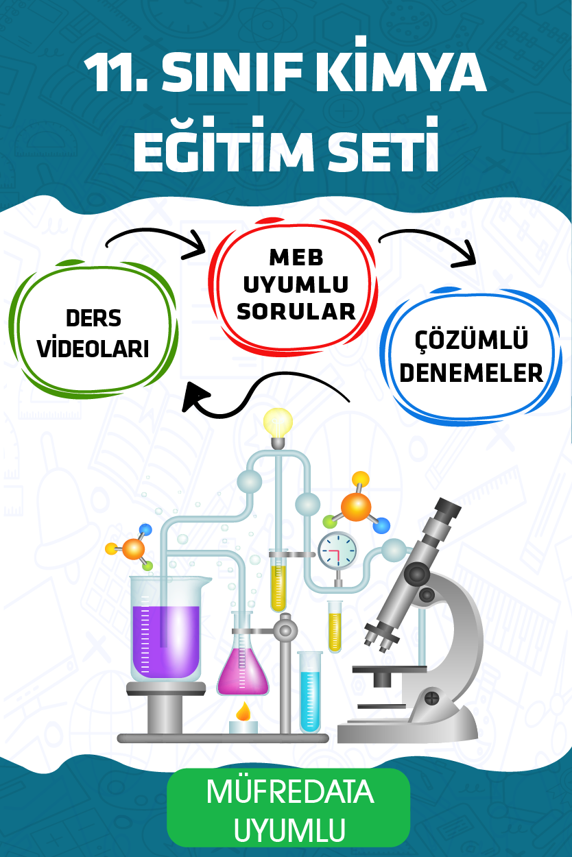 11. Sınıf Kimya Eğitim Seti