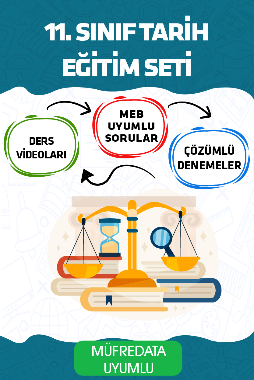 11. Sınıf Tarih Eğitim Seti