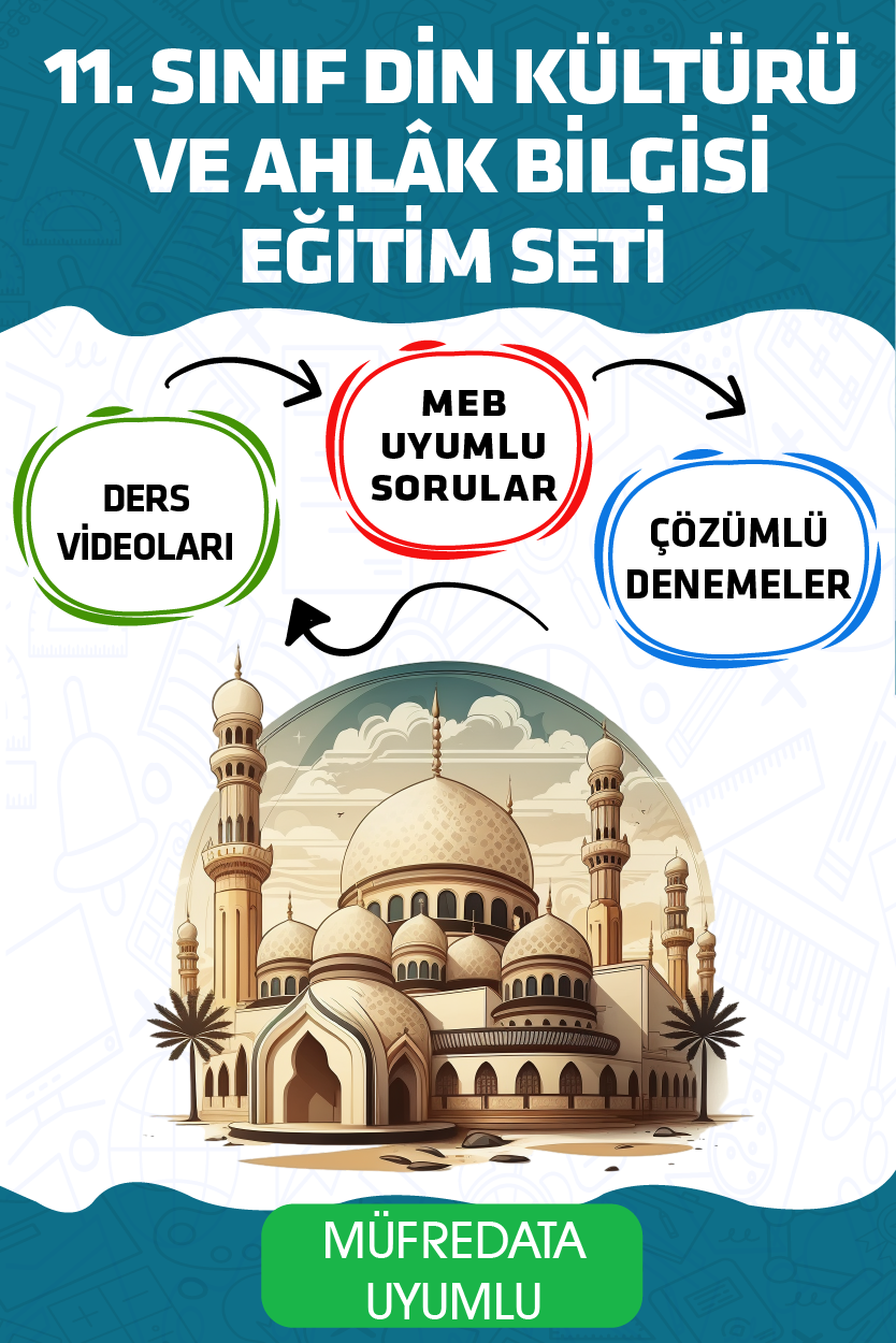 11. Sınıf Din Kültürü Ve Ahlak Bilgisi Eğitim Seti