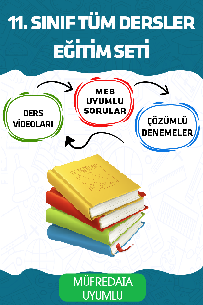 11. Sınıf Tüm Dersler Eğitim Seti