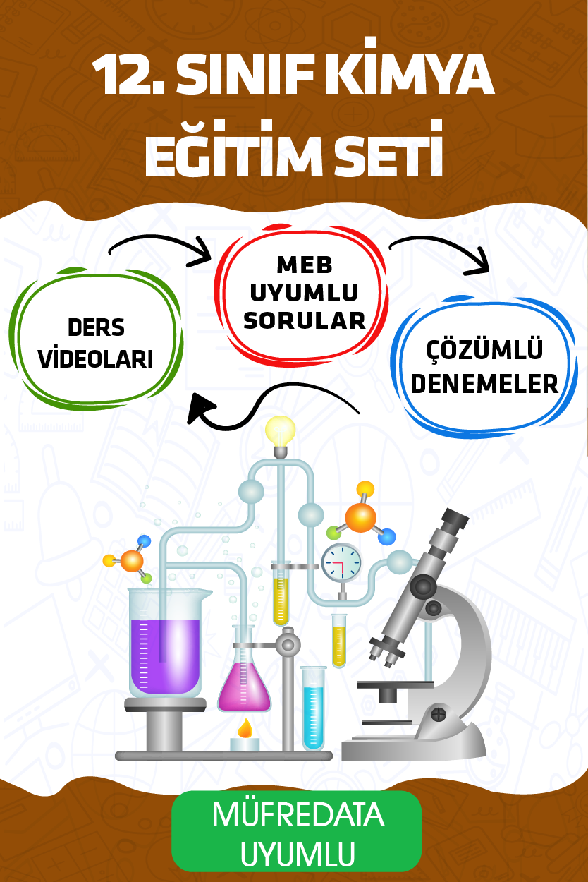 12. Sınıf Kimya Eğitim Seti