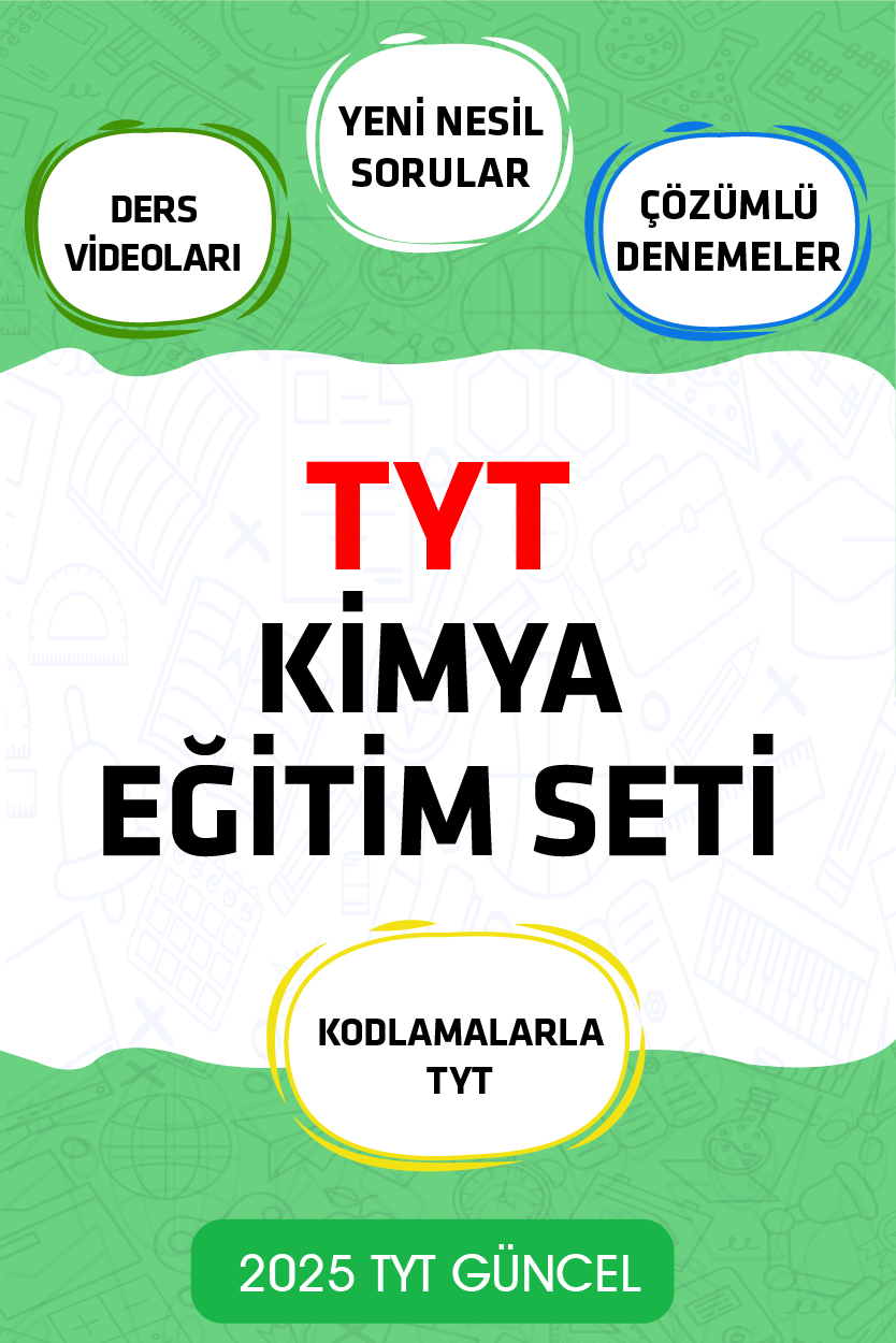 Tyt Kimya Eğitim Seti