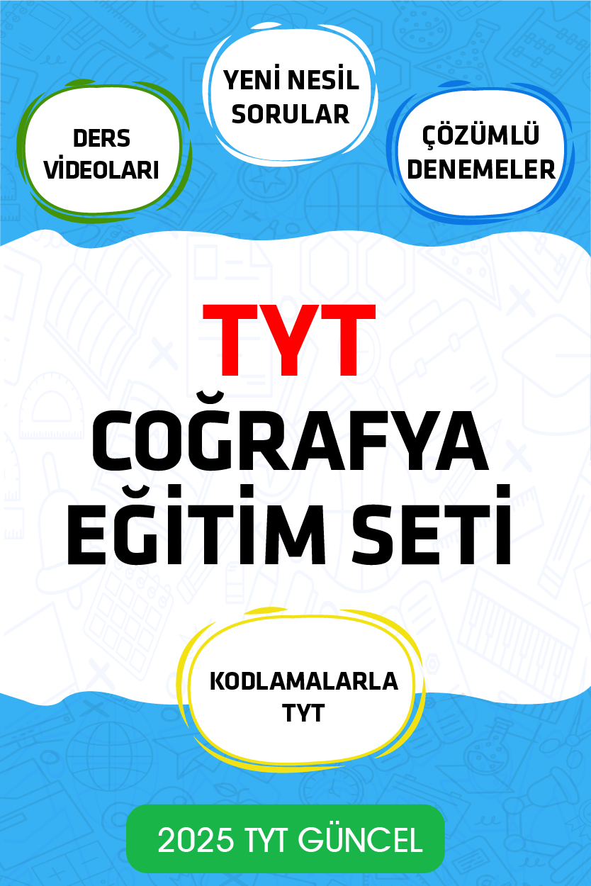 Tyt Coğrafya Eğitim Seti