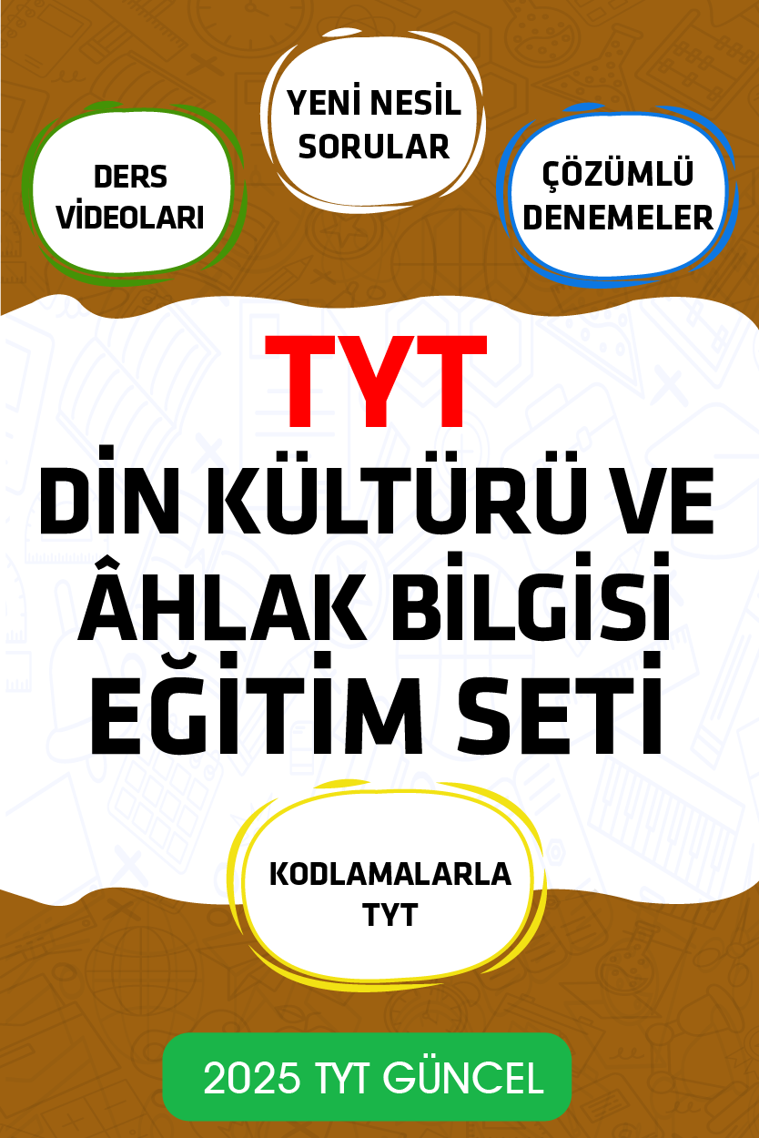 Tyt Din Kültürü Ve Ahlak Bilgisi Eğitim Seti