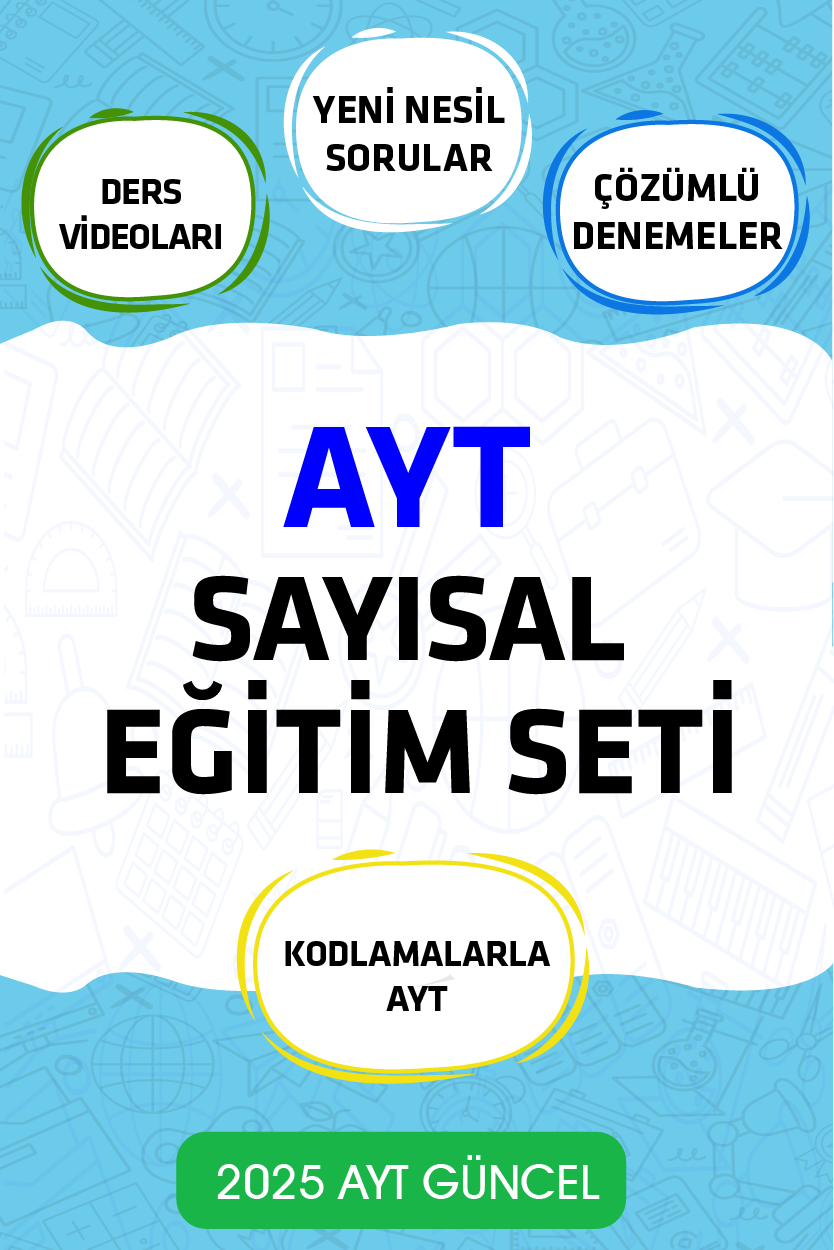 Ayt Sayısal Eğitim Seti