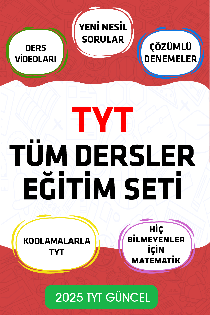 Tyt Tüm Dersler Eğitim Seti