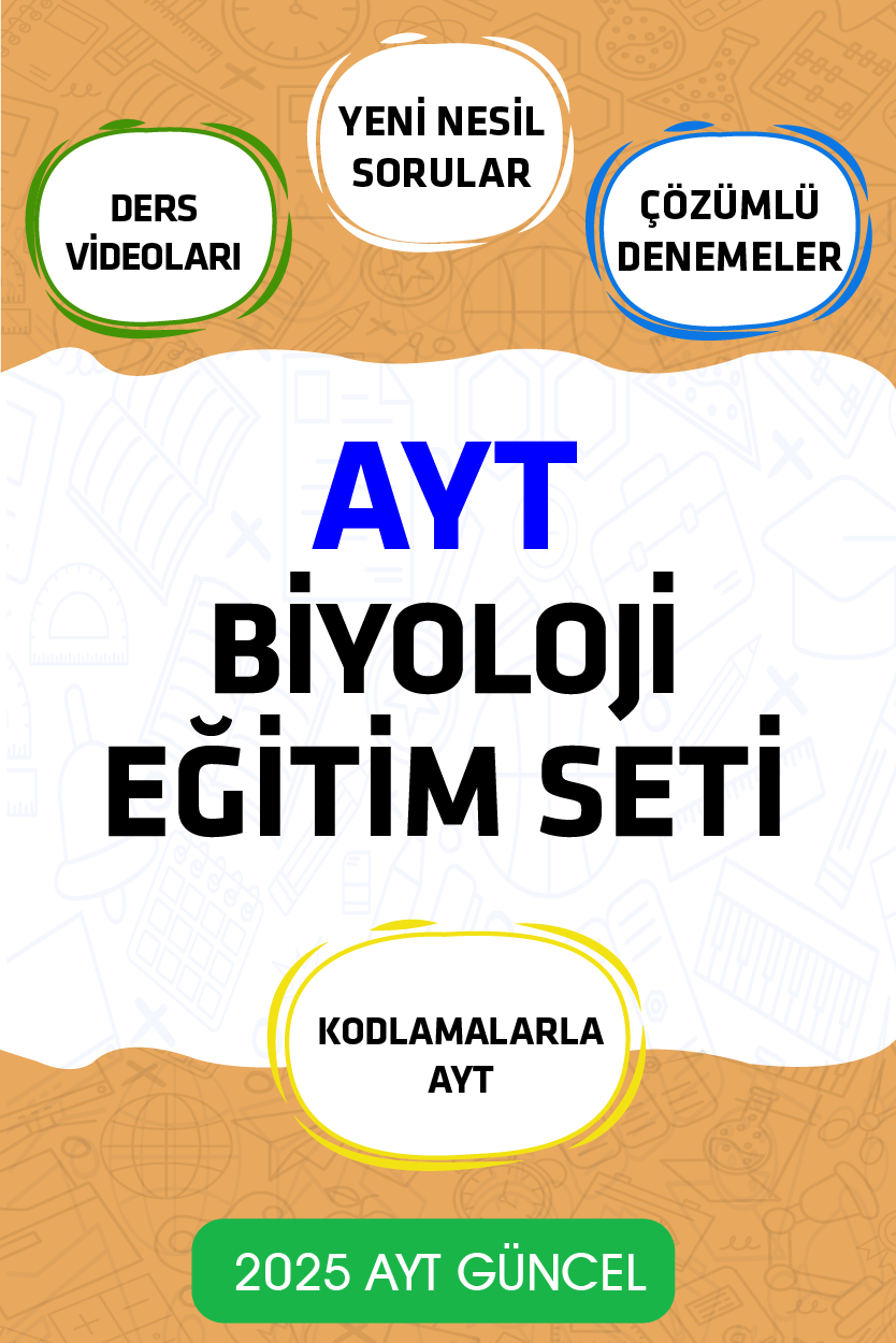 Ayt Biyoloji Eğitim Seti