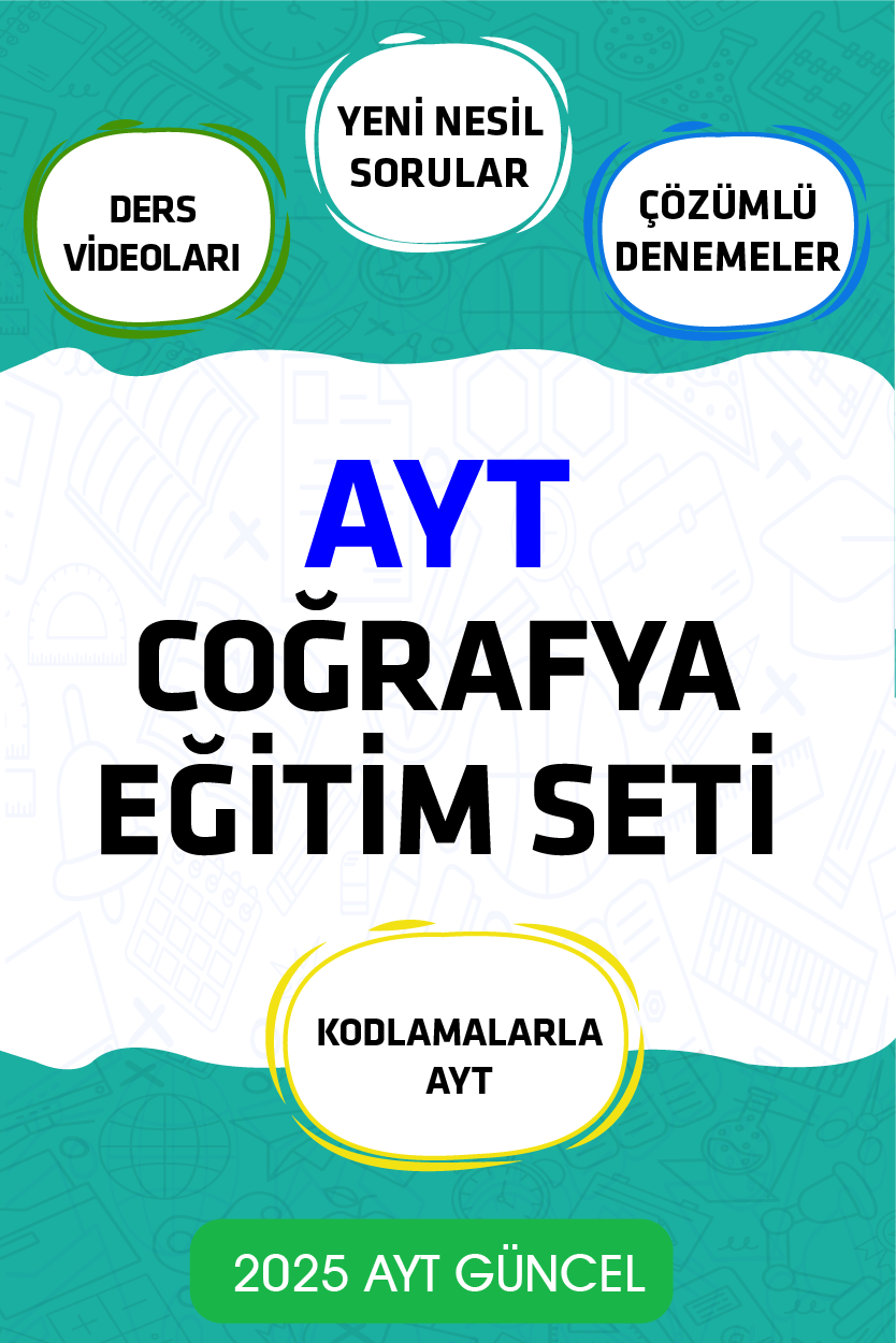 Ayt Coğrafya Eğitim Seti