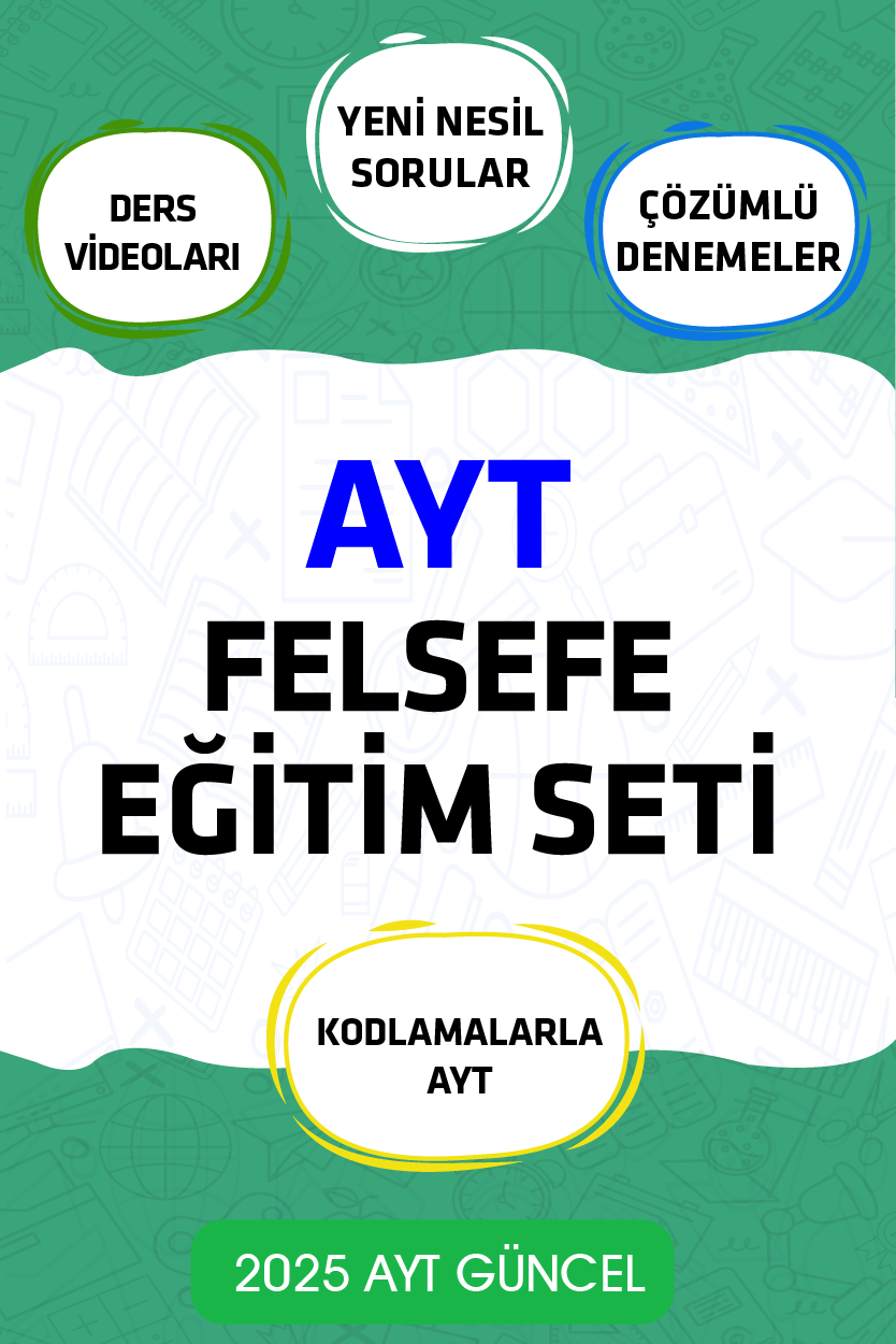 Ayt Felsefe Grubu Eğitim Seti