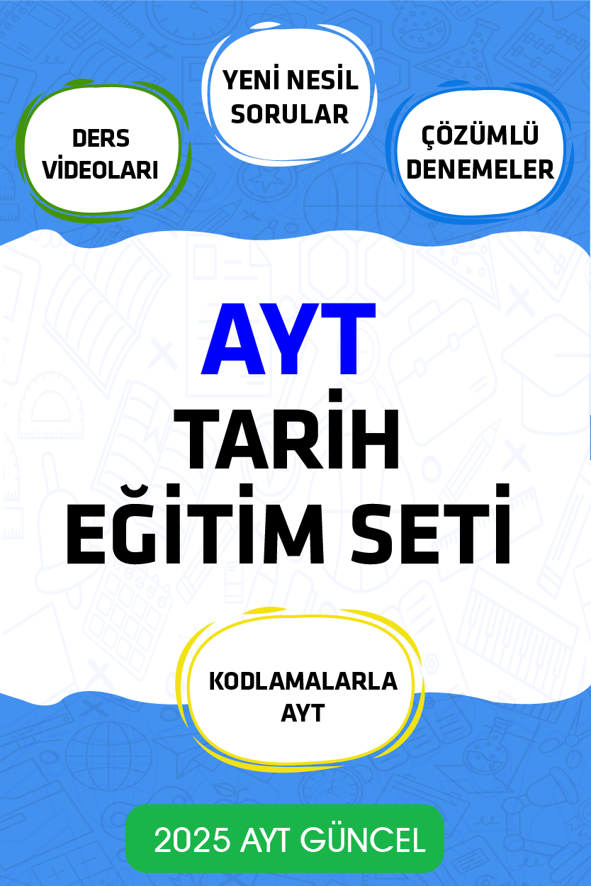 Ayt Tarih Eğitim Seti